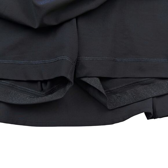 Lululemon Sz 10 Side-Pleat High-Rise Tennis Black Skirt - Picture 9 of 10